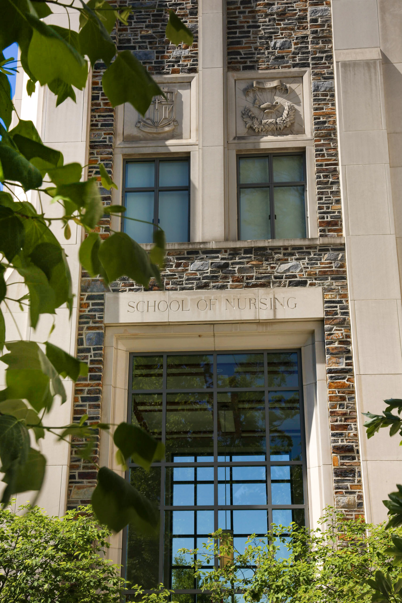 school of nursing exterior building shot