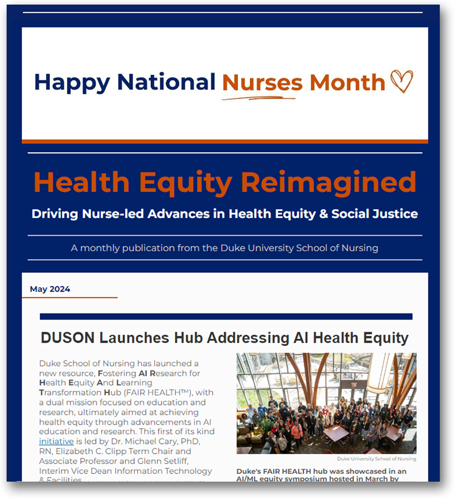 Health Equity Reimagined May 2024 Newsletter