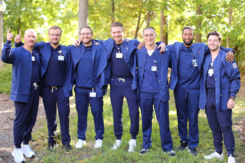 Duke School of Nursing Men in Nursing ABSN Students