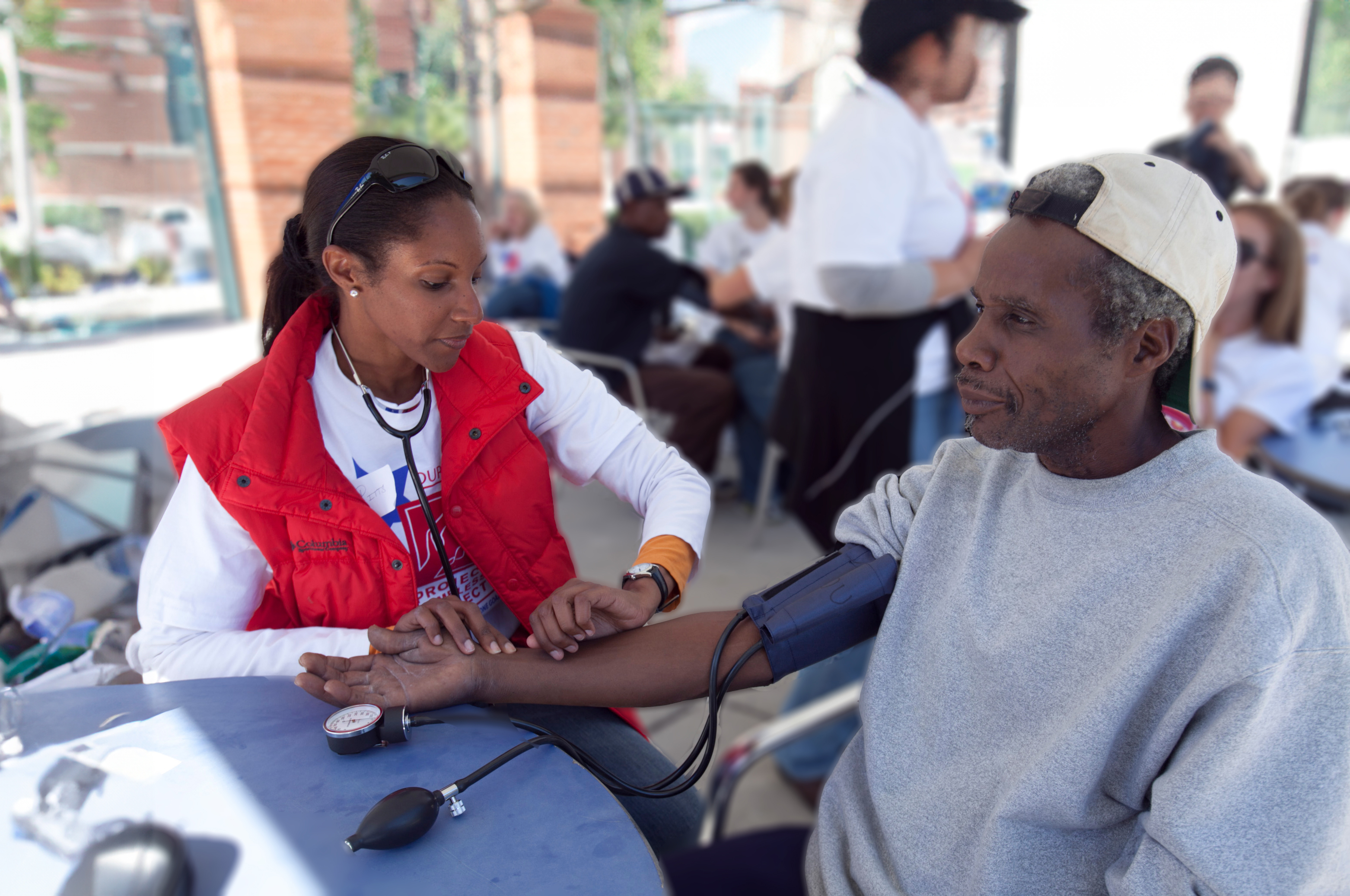 Duke School of Nursing Faculty In Community Help With Clinic