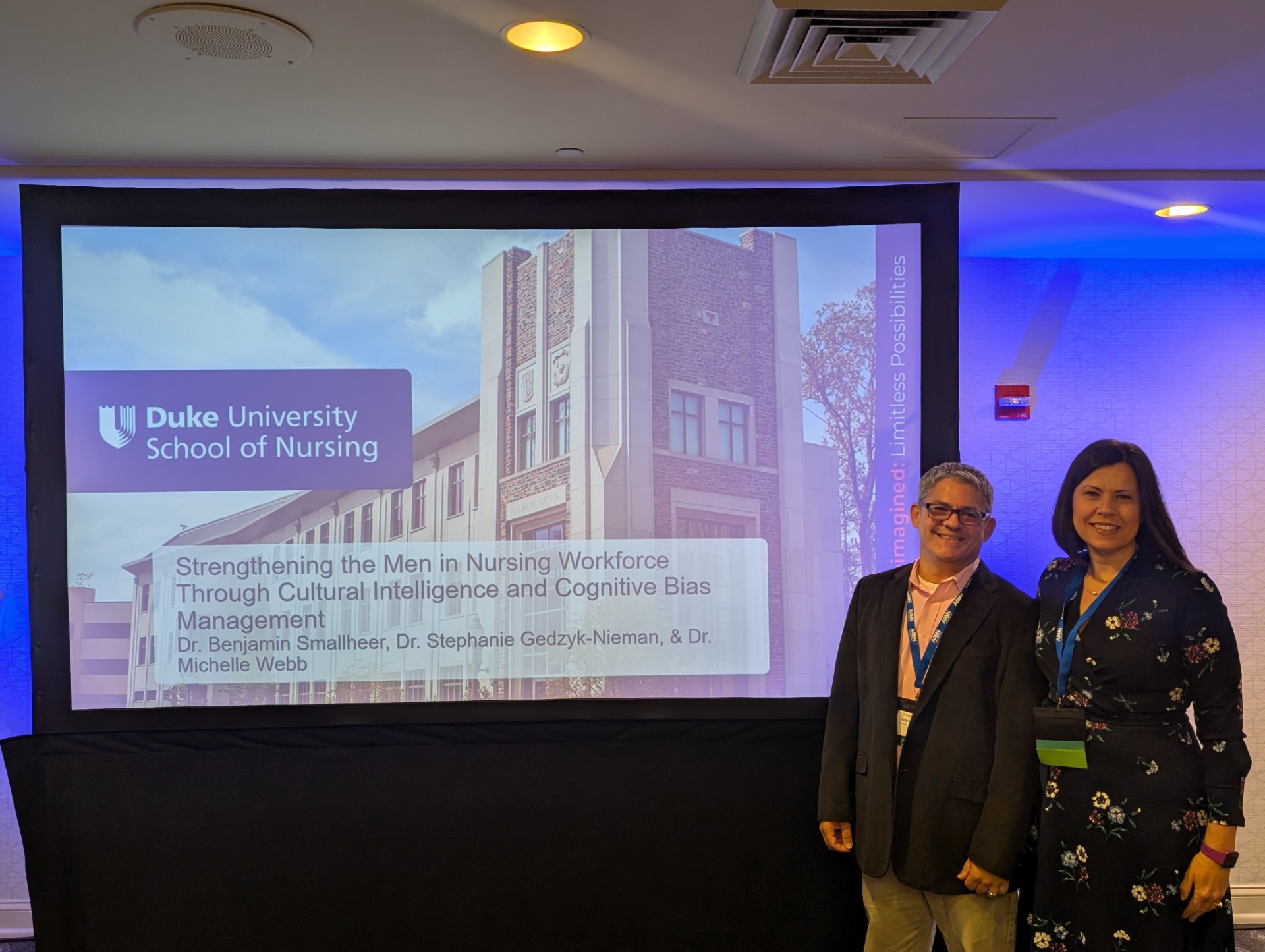 Drs. Smallheer and Gedzyk-Nieman present at the 2024 AAMN conference