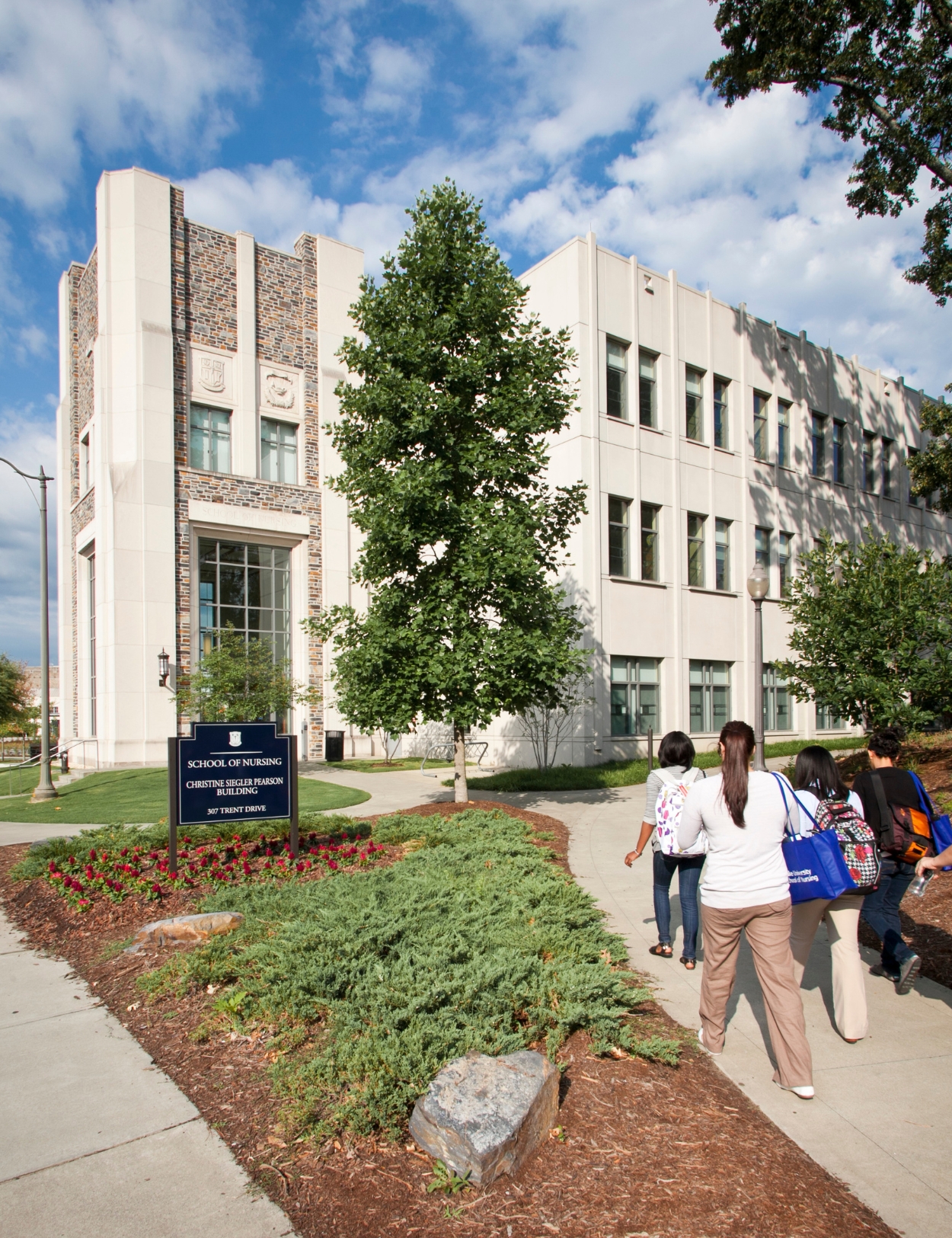 Exterior of the School of Nursing