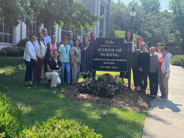 Endocrinology students on campus 2024