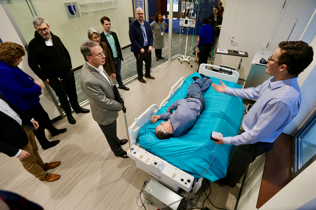 Health Innovation Lab with Instructor and Students