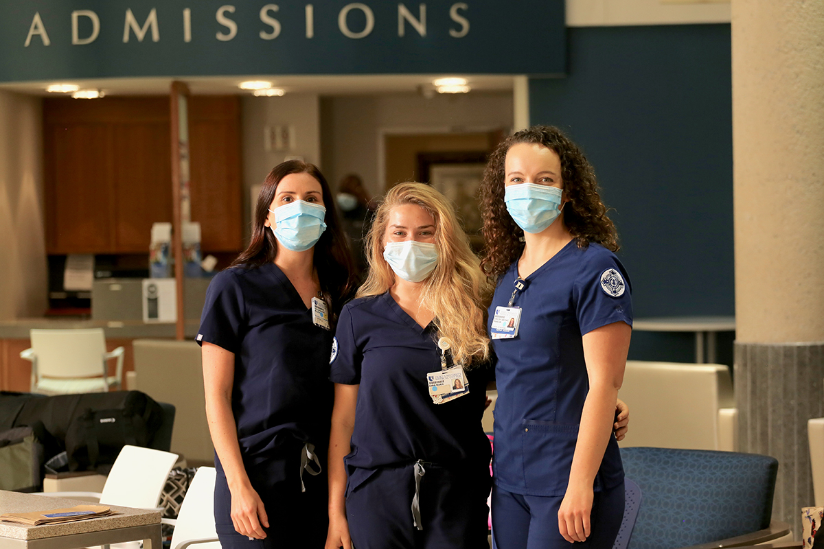 Nursing Students Hired as COVID Resources