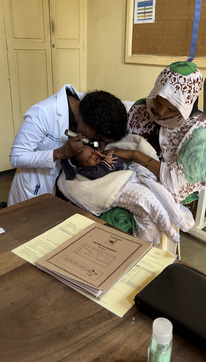 Vildor treating a patient