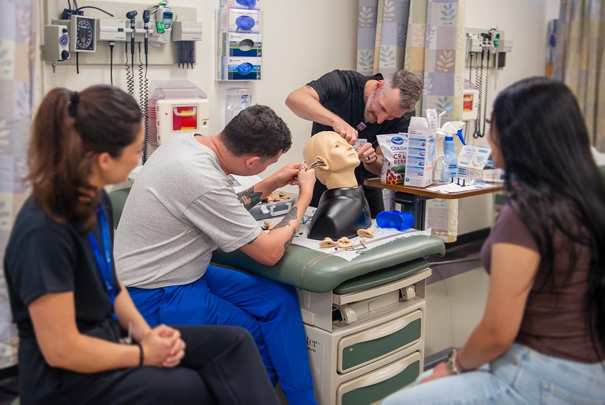 Students Working Together while learning