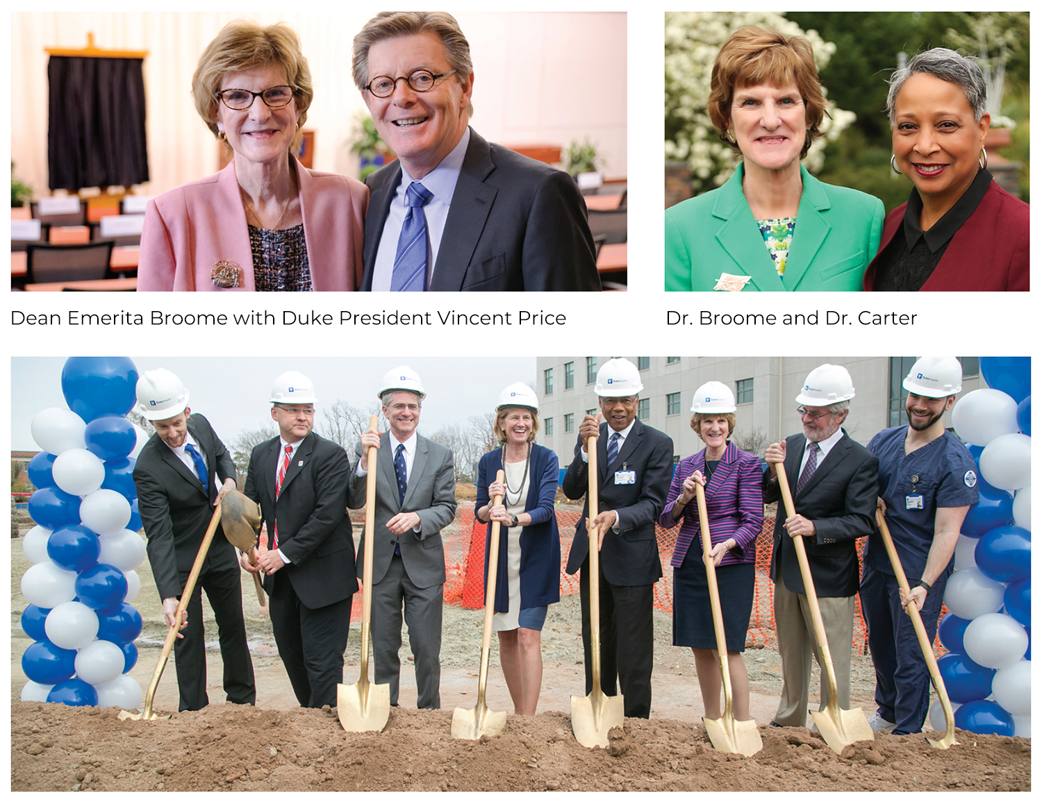 Pictures of Broome at Duke University School of Nursing 