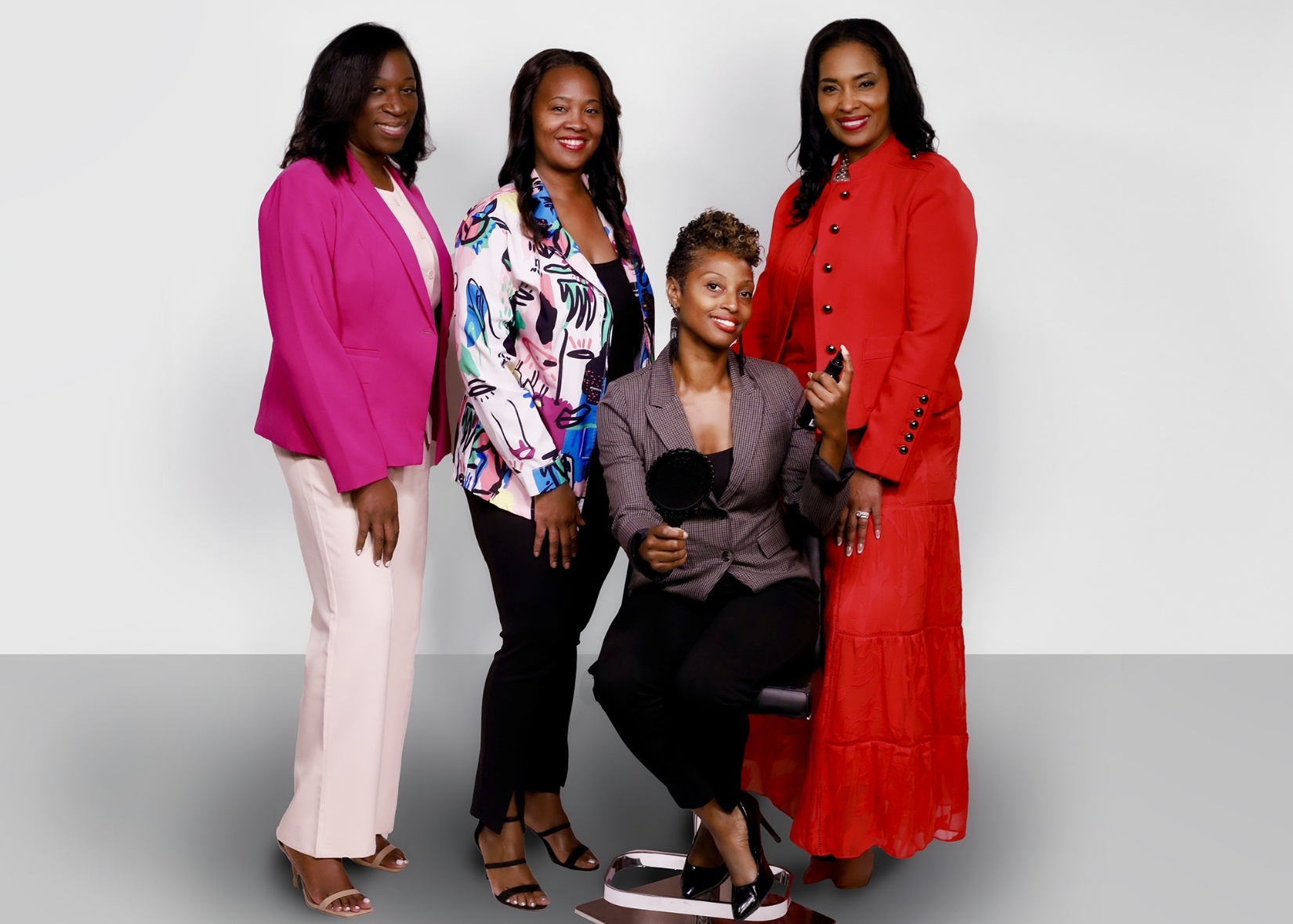 Ragan Johnson, Tamica Campbell, Tasha Crews Hughes, and Schenita Randolph