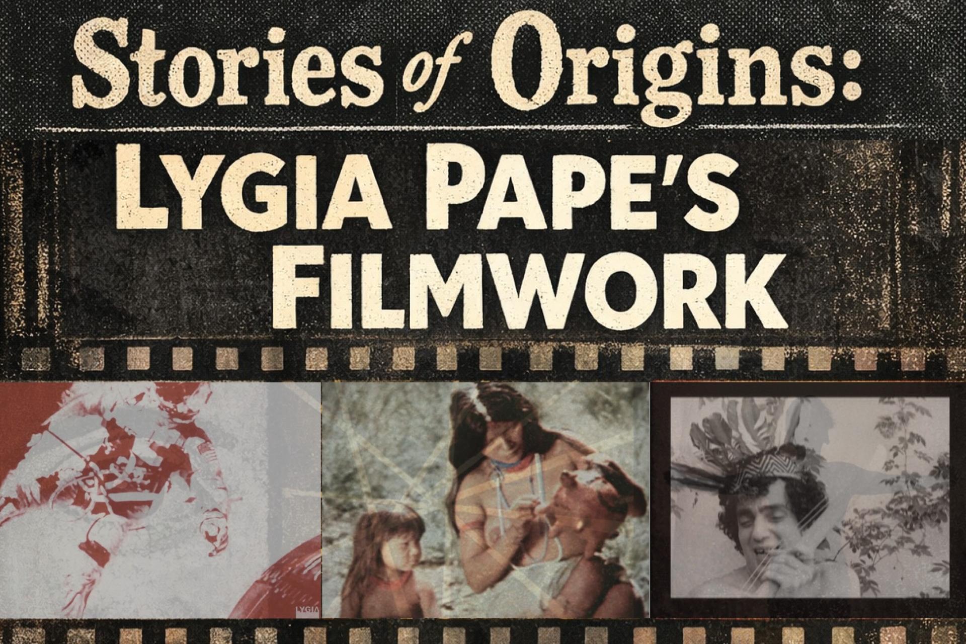 Stories of Origins: Lygia Pape's Filmwork, pictures of indigenous people