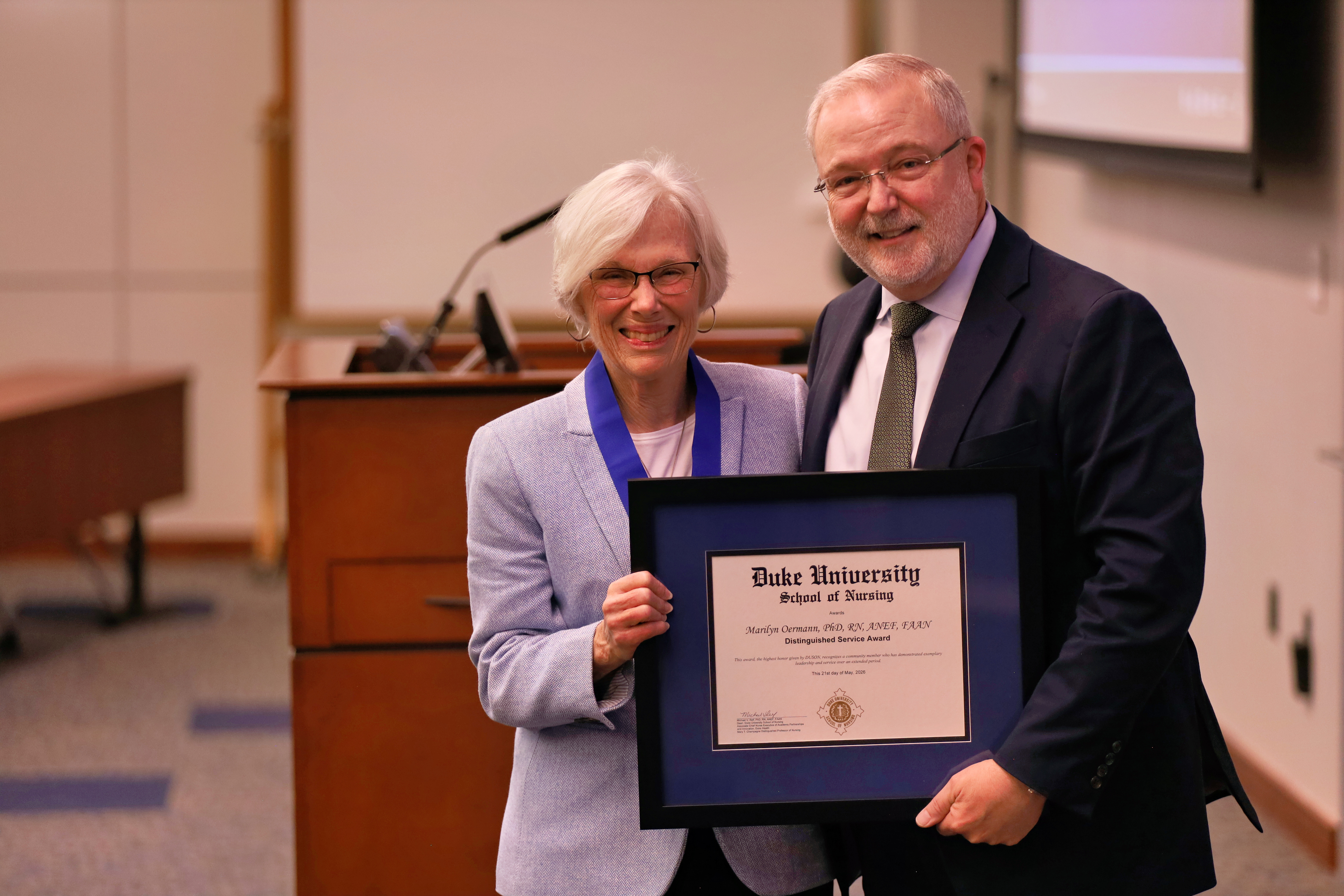 Marilyn Oermann and Dean Relf