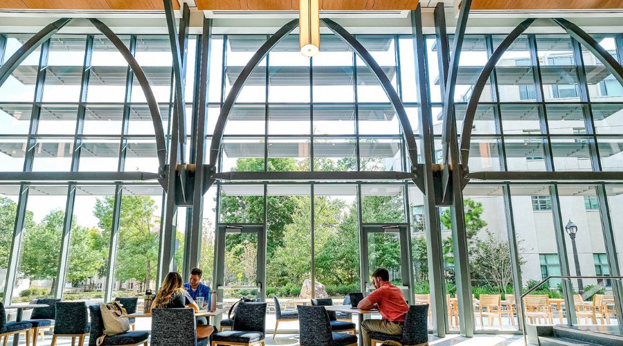 Duke University School of Nursing Pearson Building Atrium