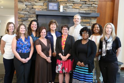 photo of the center for nursing discovery team inside