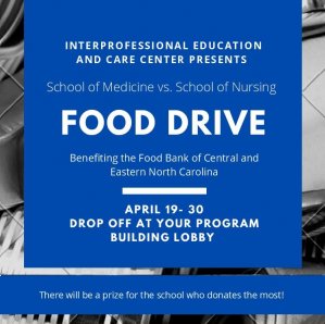 ipec food drive flyer 