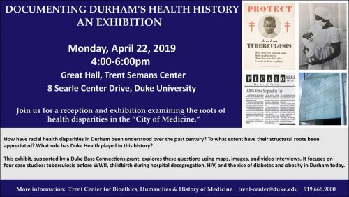 Documenting Durham's Health History