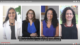 screenshot of four women smiling 