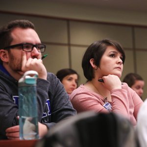 Students in class