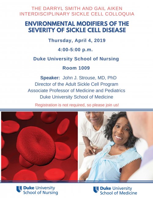 Sickle Cell Colloquia Flyer