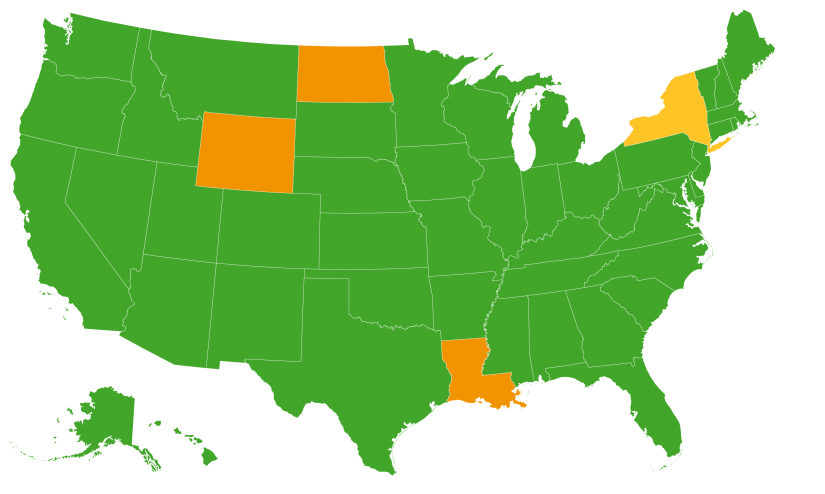 Accreditation map