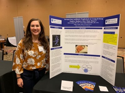 Meagan Minton with Poster Presentation