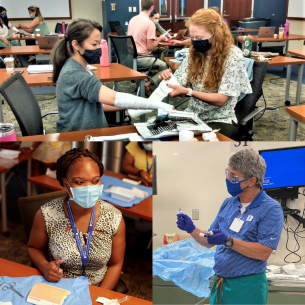 photos of students in nurse practitioner intensives 