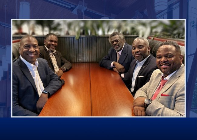 Founding members of the Network of Male Black Nurse Leaders