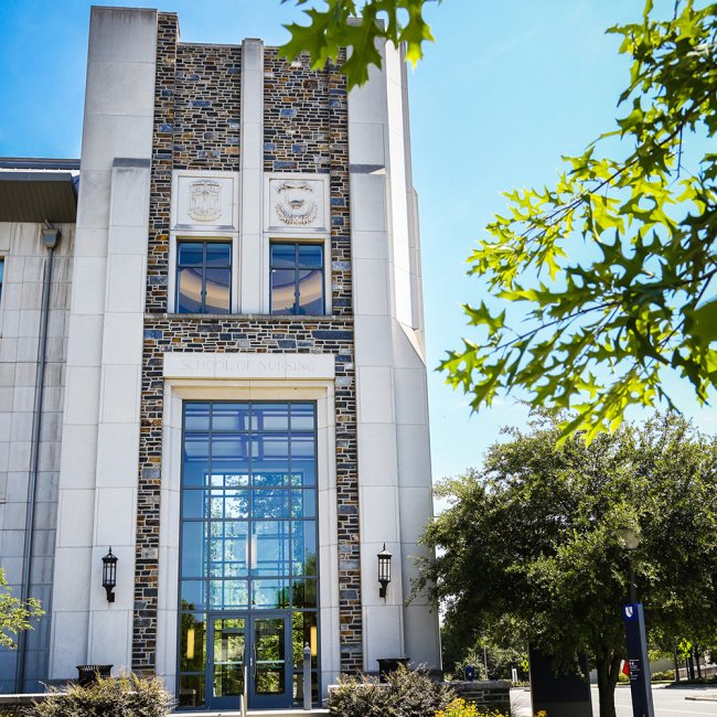 Duke University School of Nursing Exterior of building