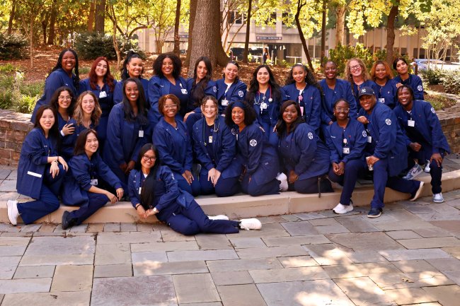 The inaugural class of the Duke University School of Nursing MN program