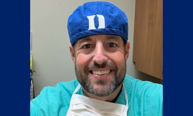 DNP student Matthew Donegan