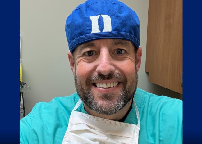 DNP student Matthew Donegan