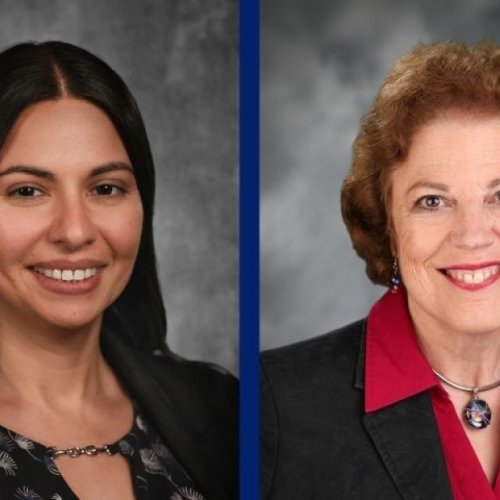 Professional headshots of Dr. Marissa Abram and Dr. Sophia Smith